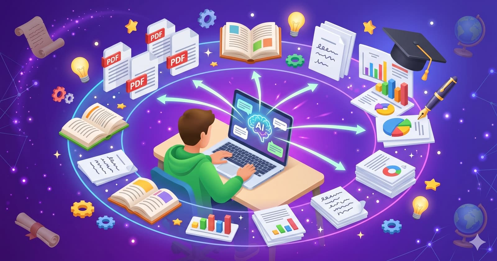 Préparer son mémoire ou rapport de stage avec un assistant IA