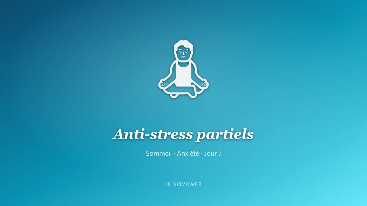 Anti-stress partiels université : sommeil, anxiété, jour J