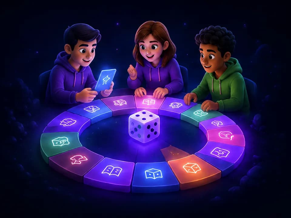 Aperçu de Quiz Royale, le jeu de plateau multijoueur d'InnovaGame