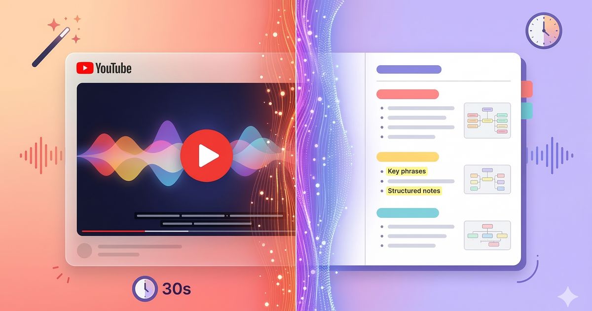 How to Summarize a YouTube Video into Study Notes in 30 Seconds | Innovaweb